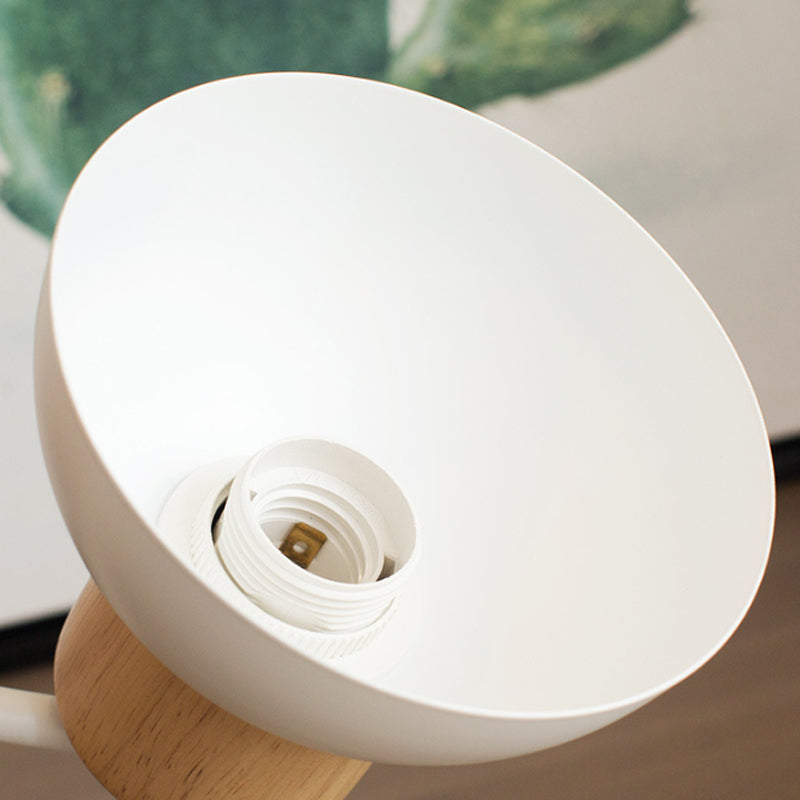Nordische Holz-Vogel-Wandlampe mit LED-Bettleseleuchte | Temsk