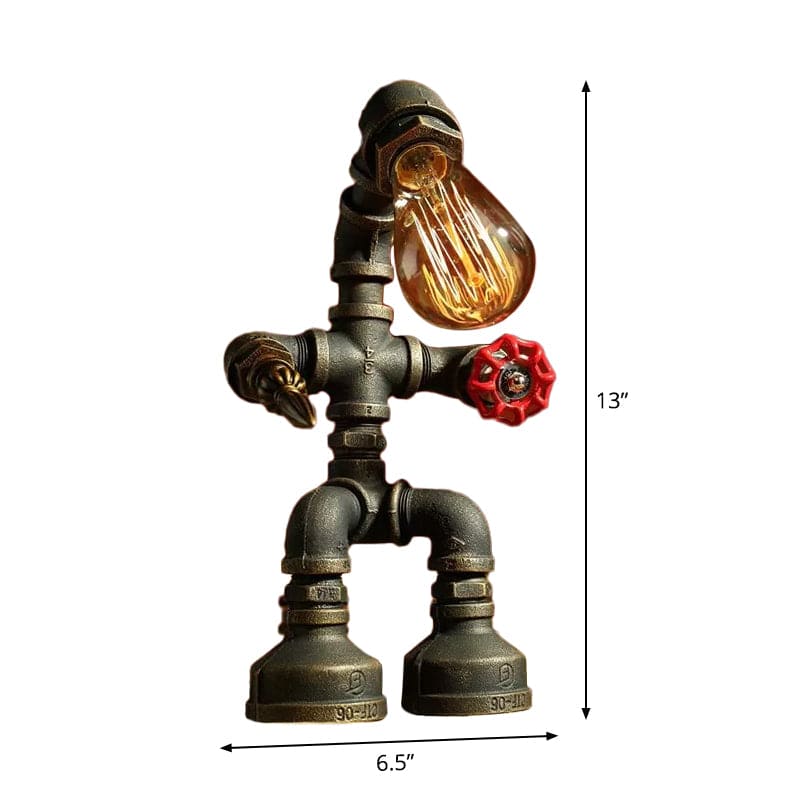 AstraPulse Cyberpunk Robot Table Lamp For Sci Fi Fans | Temsk