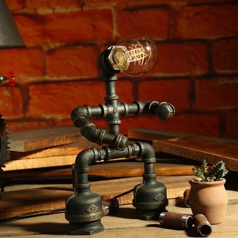 AstraPulse Cyberpunk Robot Table Lamp For Sci Fi Fans | Temsk