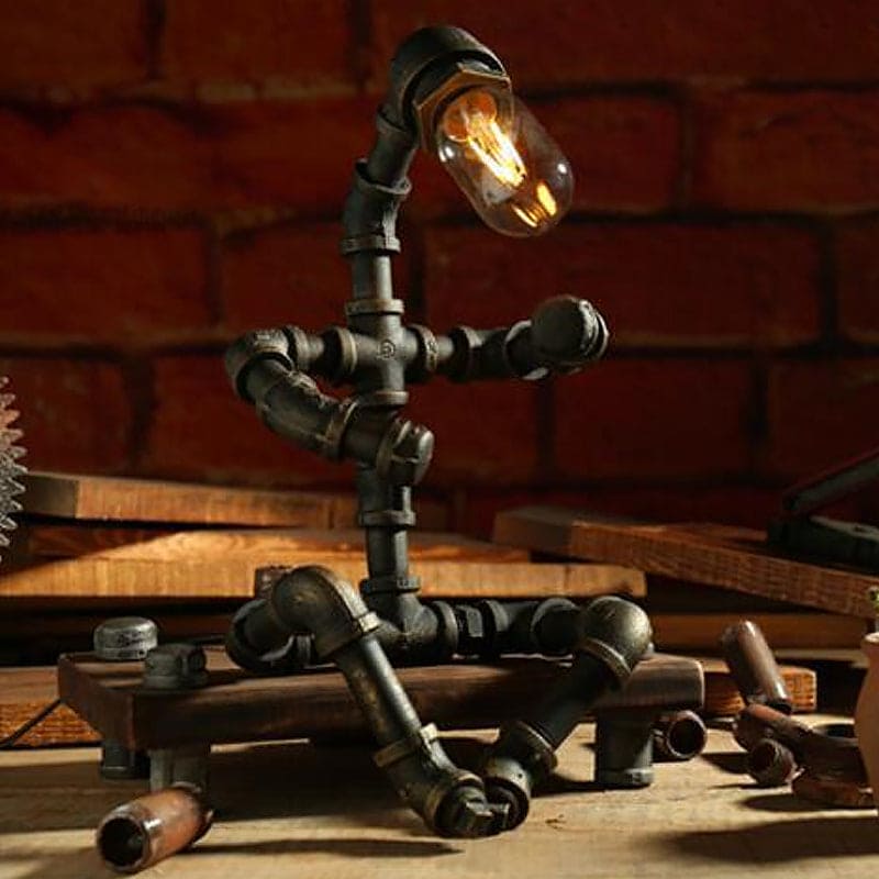 AstraPulse Cyberpunk Robot Table Lamp For Sci Fi Fans | Temsk