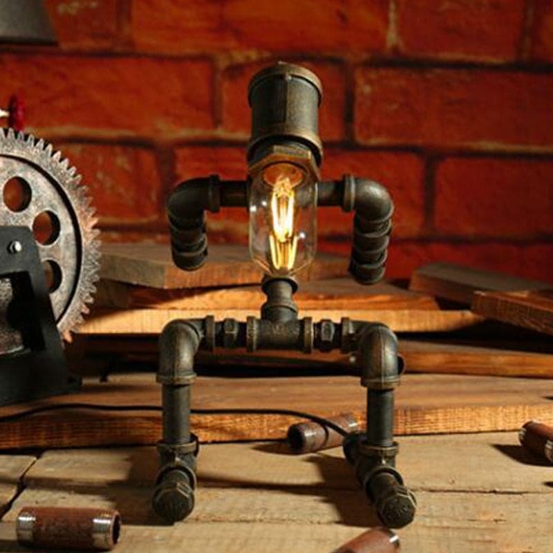 AstraPulse Cyberpunk Robot Table Lamp For Sci Fi Fans | Temsk
