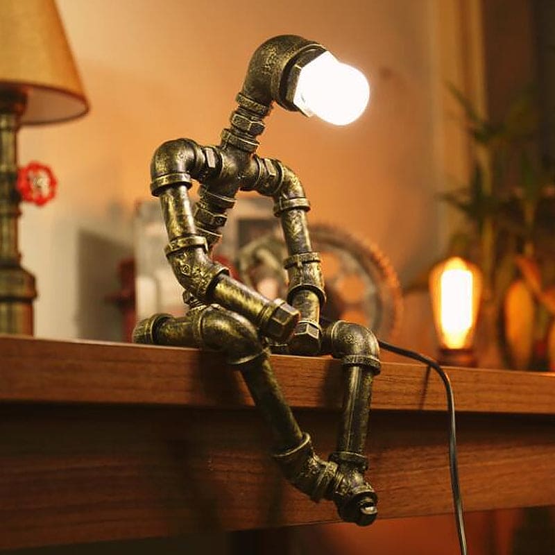 AstraPulse Cyberpunk Robot Table Lamp For Sci Fi Fans | Temsk