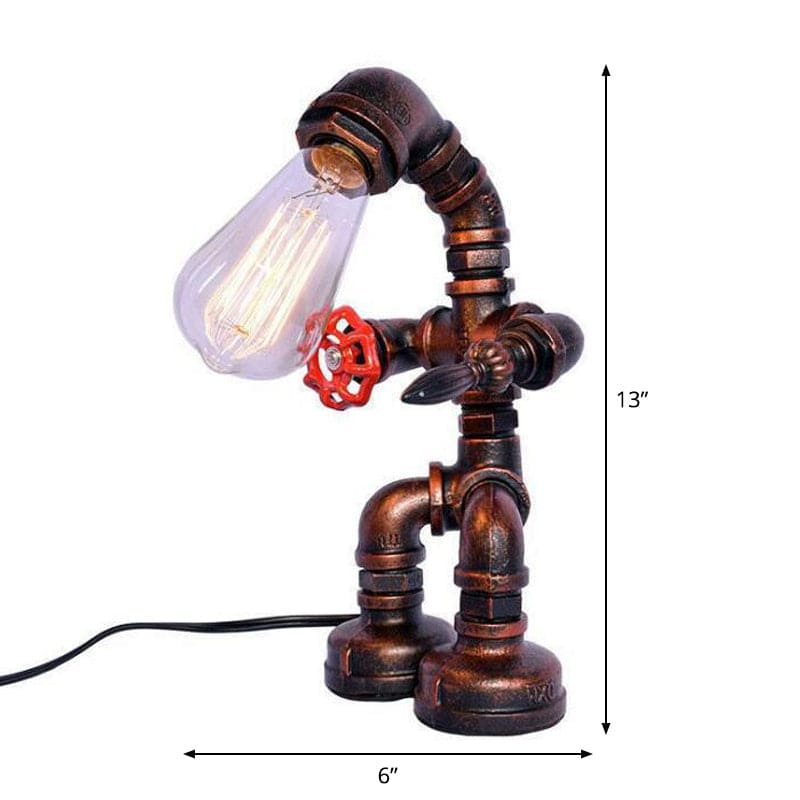 AstraPulse Cyberpunk Robot Table Lamp For Sci Fi Fans | Temsk