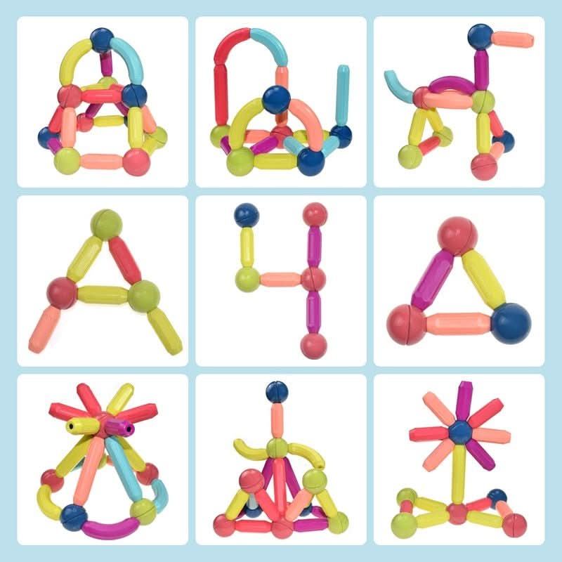 NovaStix Magnetic Creative Sticks For Imaginative Building | Temsk