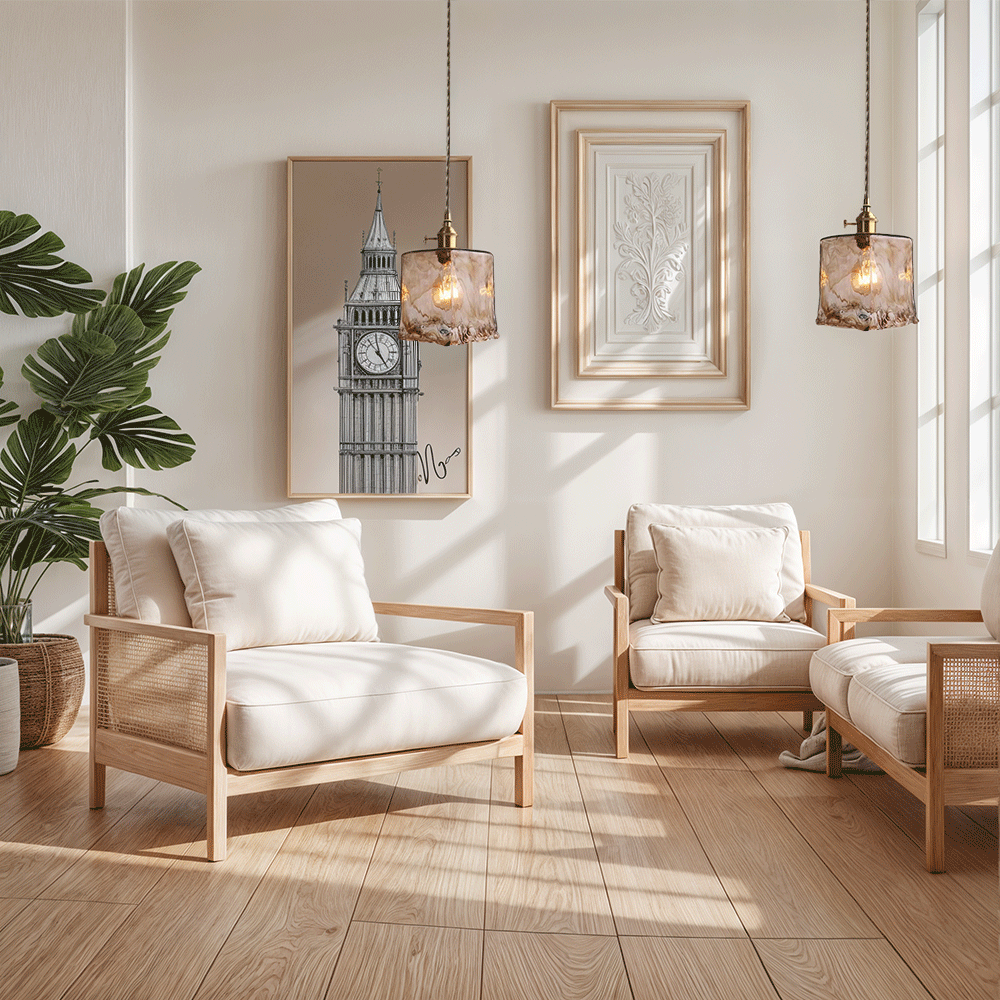 Aurelo Glass Pendant Lights For Modern Kitchen And Bath | Temsk