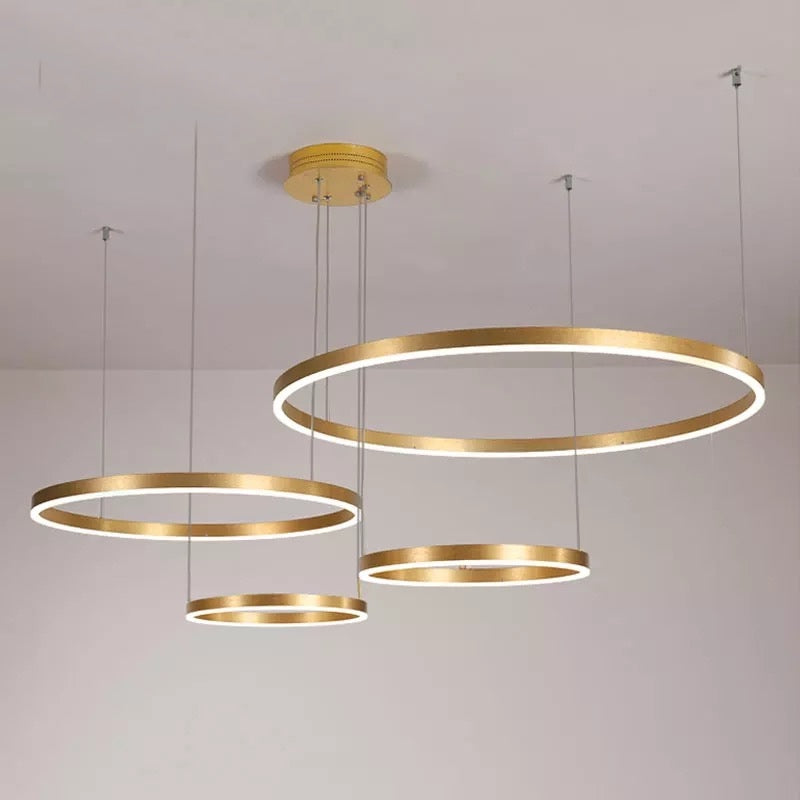 Solara Ring Lamp With Premium Aluminum And Acrylic Construction 12500 Lumens | Temsk