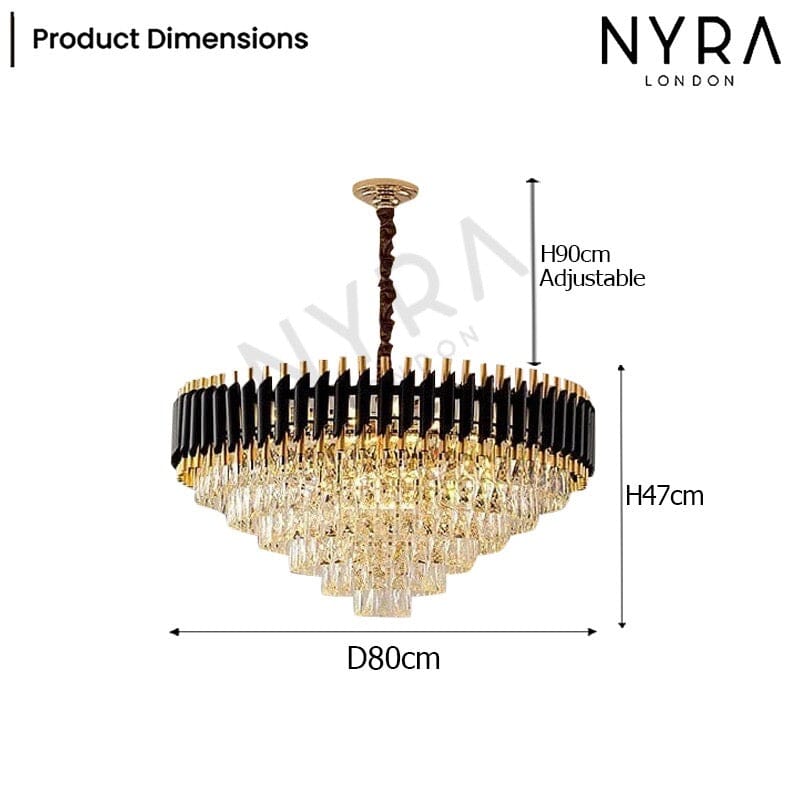 Aurelius Chandelier Collection with Adjustable Cords and Shade Options | Temsk