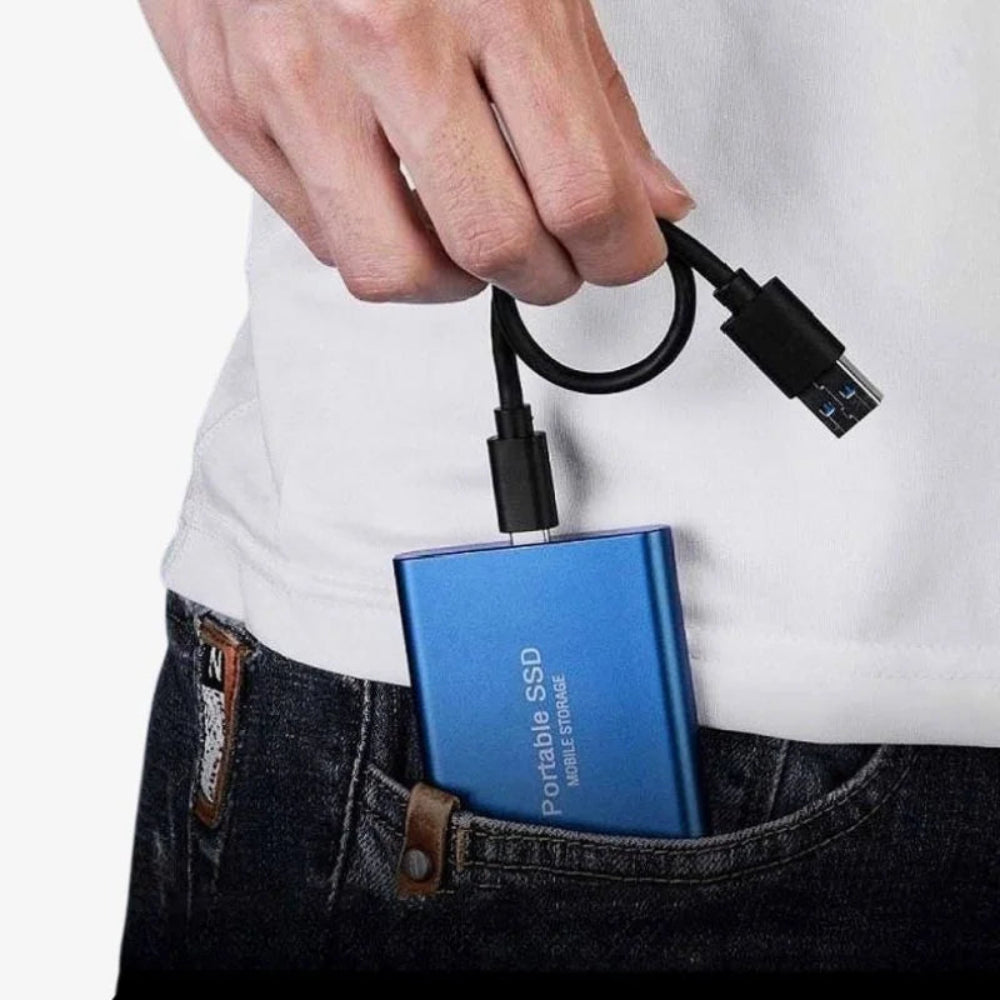 Portable External SSD With USB C For Fast Compact Storage | Temsk