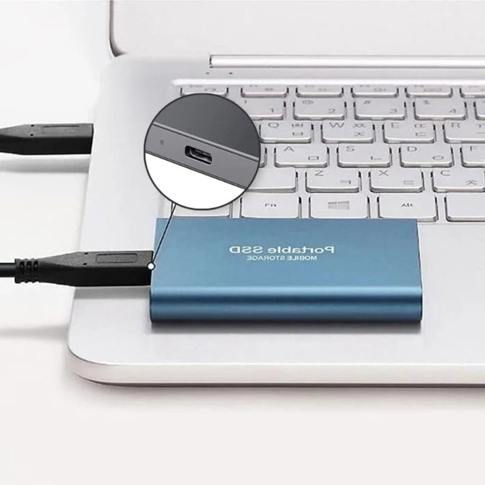 Portable External SSD With USB C For Fast Compact Storage | Temsk