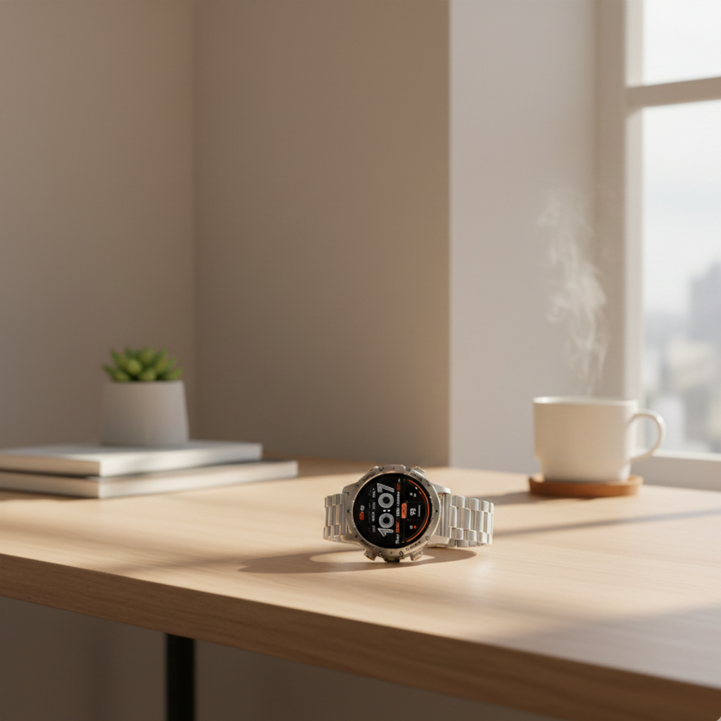 Rugged Outdoor Smartwatch With Waterproof Tactical Design And Long Battery Life | Temsk