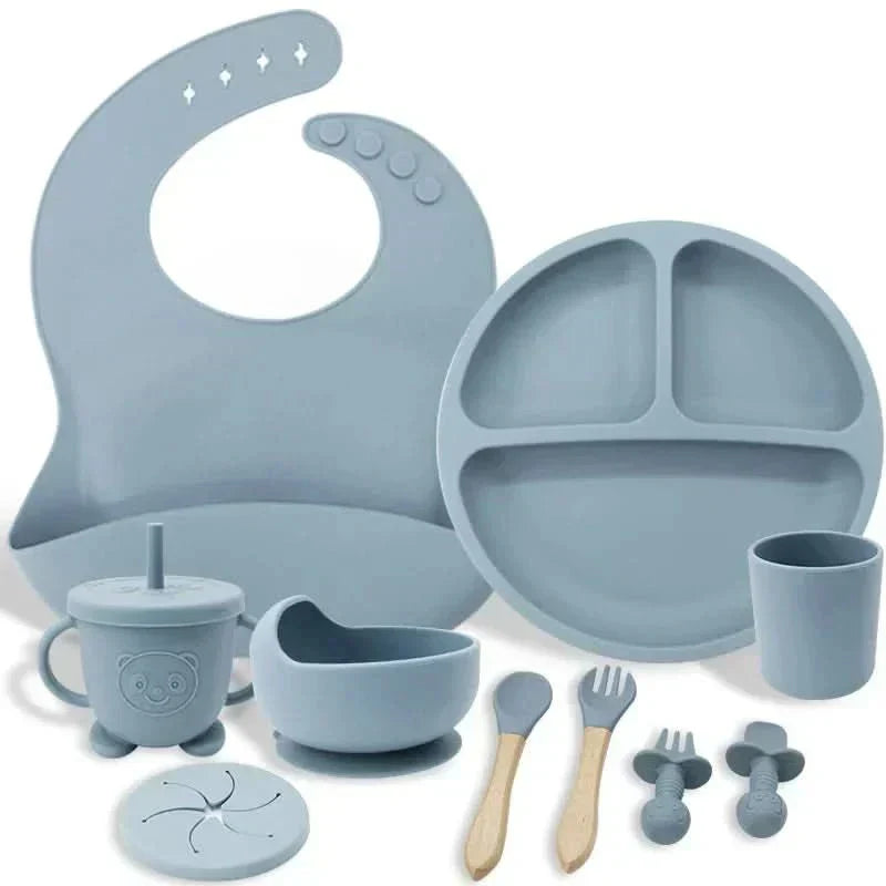 BrightNest Baby Dining Set BPA Safe Child-Friendly For Toddlers | Temsk