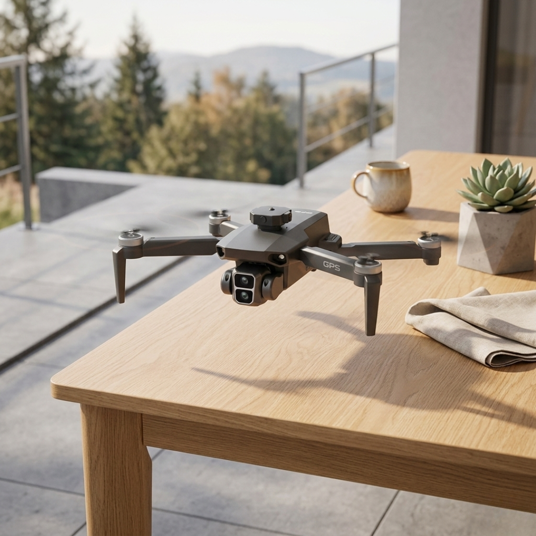 GPS dron s 4K kamerou a systémem vyhýbání se překážkám | Temsk