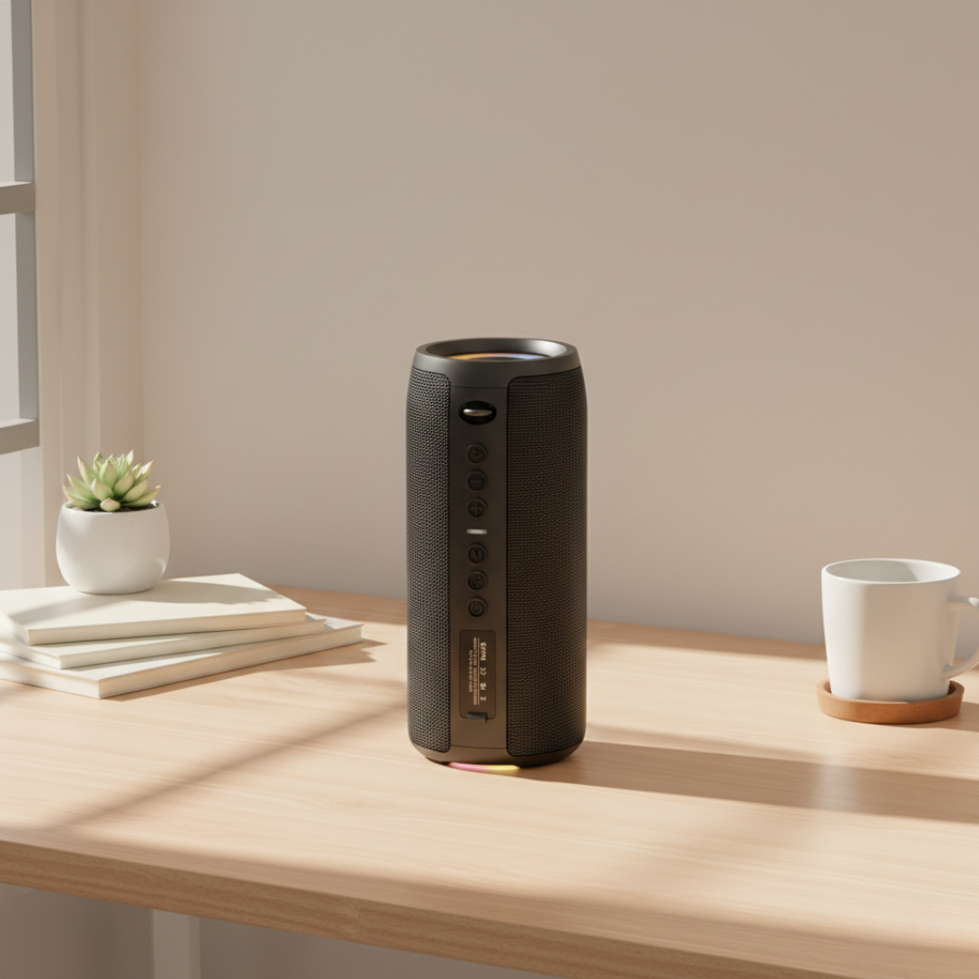 Mini Coluna Bluetooth Portátil para Audição Diária | Temsk