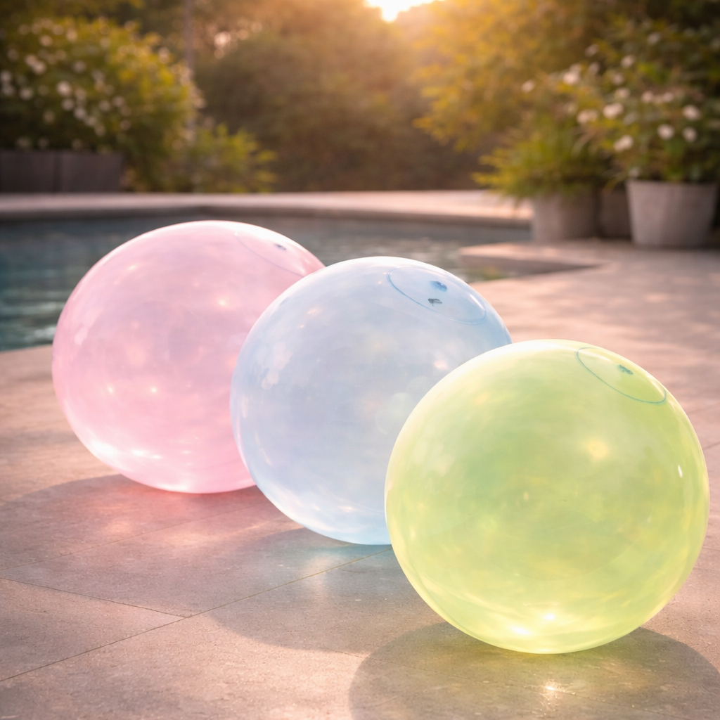 Kids Outdoor Inflatable Ball Durable TPR Toy For Backyard And Beach Fun | Temsk