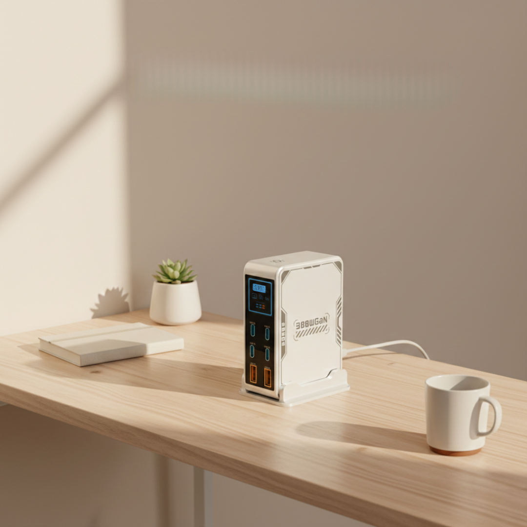 PowerHub 300W GaN nabíječka s více porty pro všechna vaše zařízení | Temsk