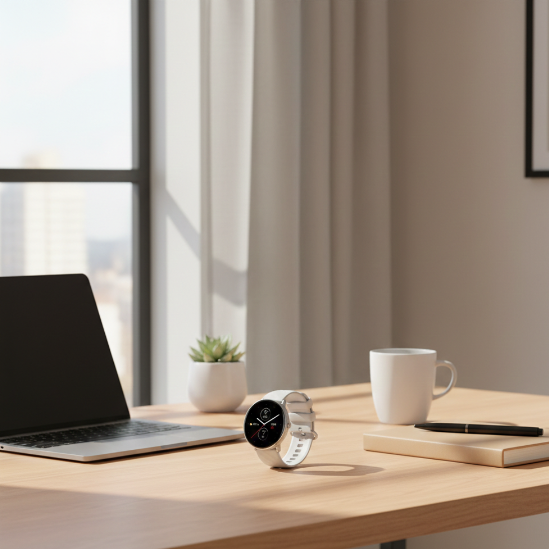 AMOLED chytré hodinky s Bluetooth voláním a voděodolné z nerezové oceli | Temsk