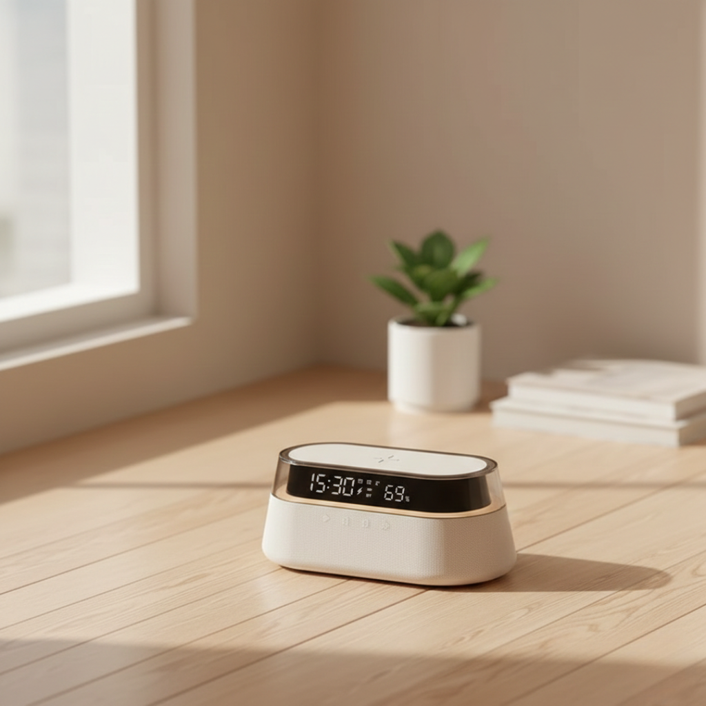 Sveglia smart con altoparlante Bluetooth per la camera da letto | Temsk