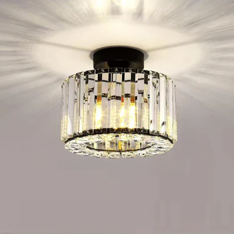 Aurora Crystal Ceiling Light For Elegant Ambience With LED | Temsk