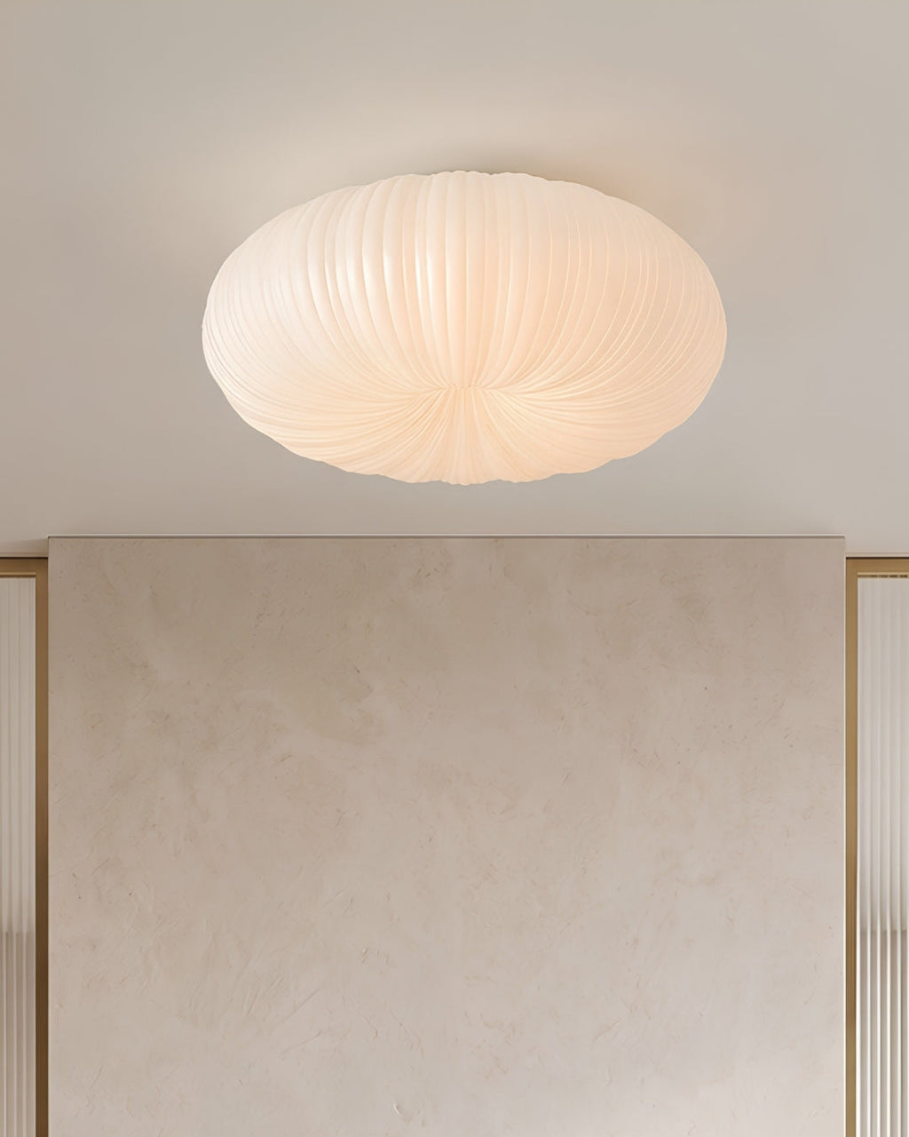 Iris Scandinavian Dimmable Ceiling Light With Metal And Acrylic Remote Control | Temsk