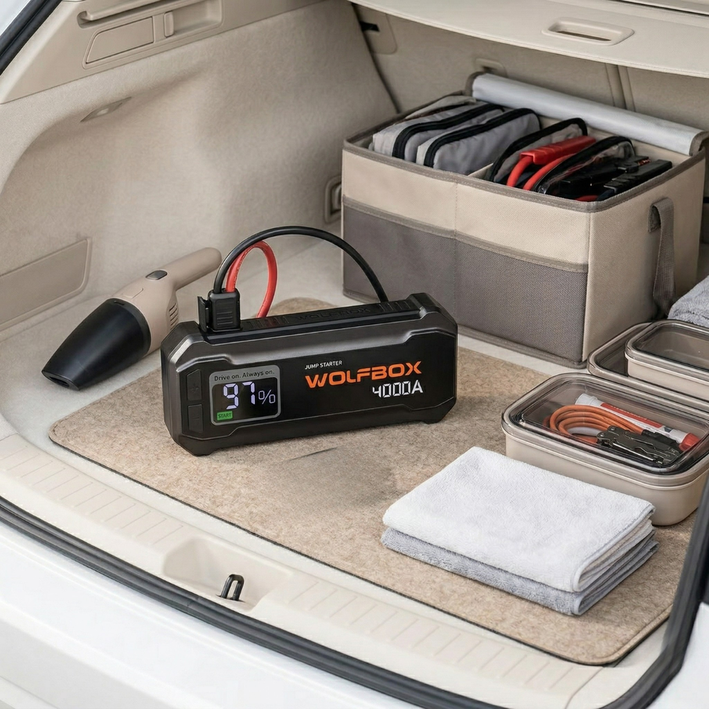 Car Jump Starter Portable Battery Booster for Cars | Temsk
