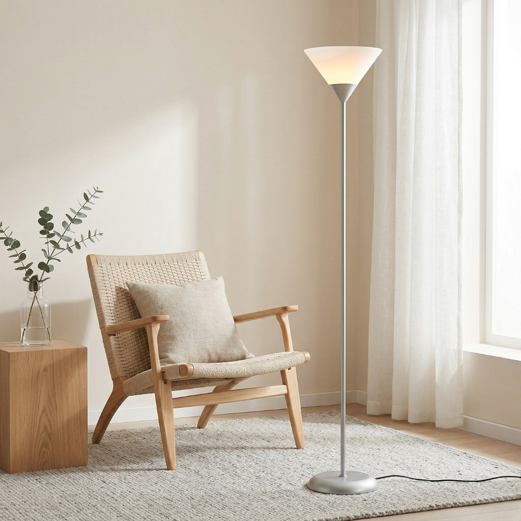 Modern Floor Lamp With Adjustable Brightness For Living Rooms | Temsk