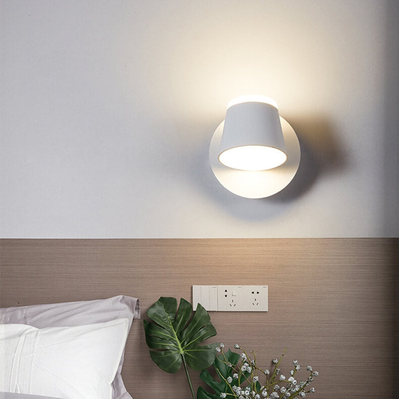 Aurora LED Wall Light With Rotating Cylinder Shade And 1/2/3 Flame Options | Temsk