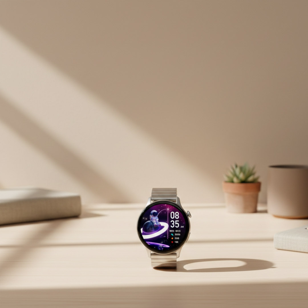 Women’s AMOLED Smartwatch With Waterproof Design And Bluetooth Calling | Temsk