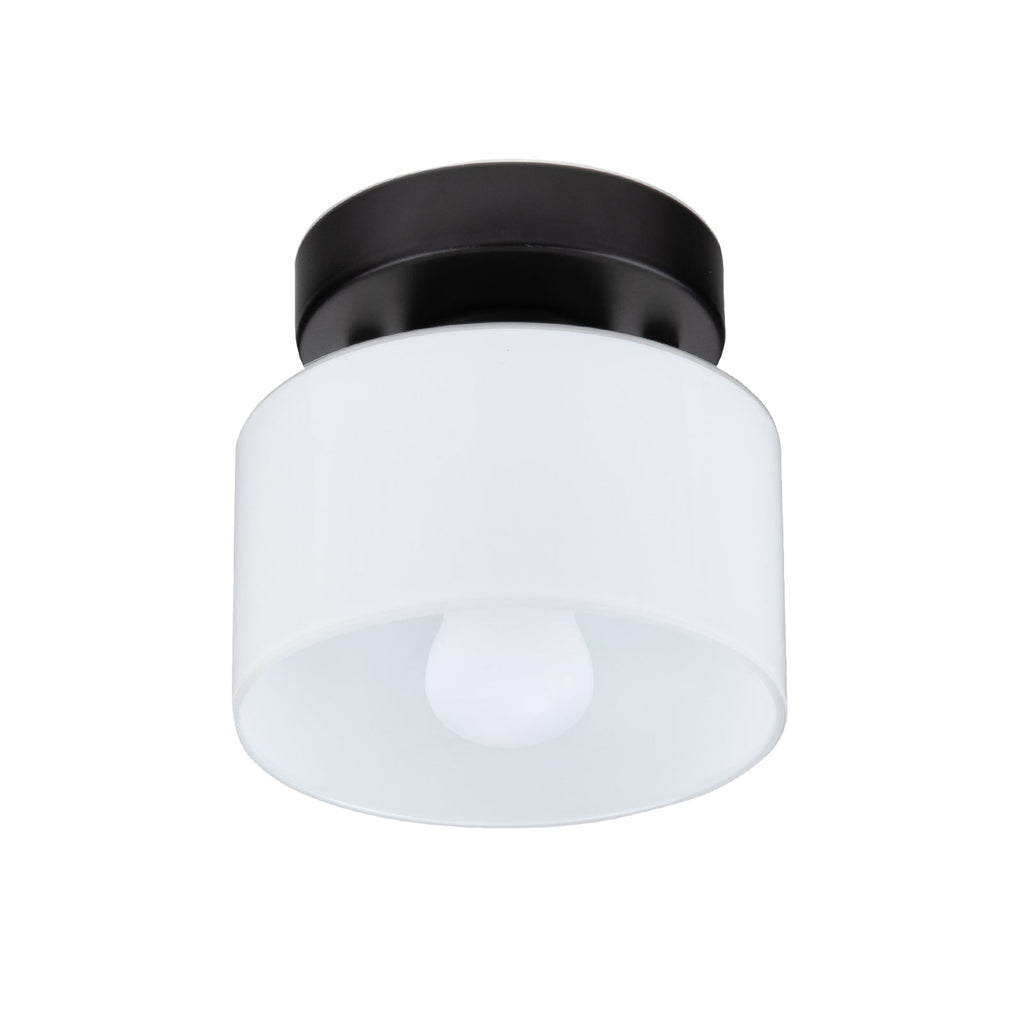 Amber glas retro loftslampe E27/E26 til køkken, gang og stue | Temsk