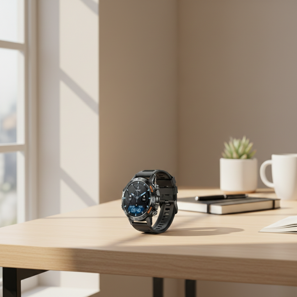 Waterproof Smartwatch With Bluetooth Calling For Everyday Durability | Temsk