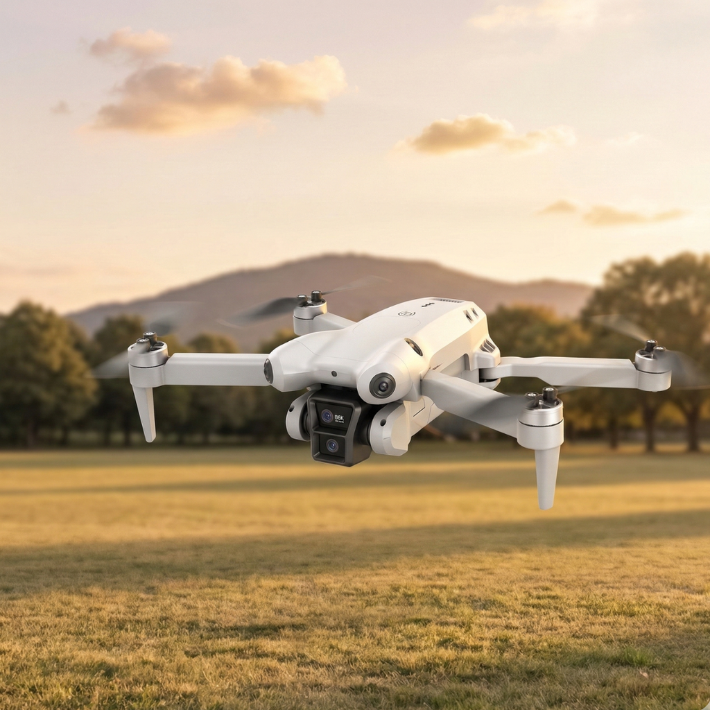 8K Dual Camera Drone With Obstacle Avoidance Capabilities | Temsk