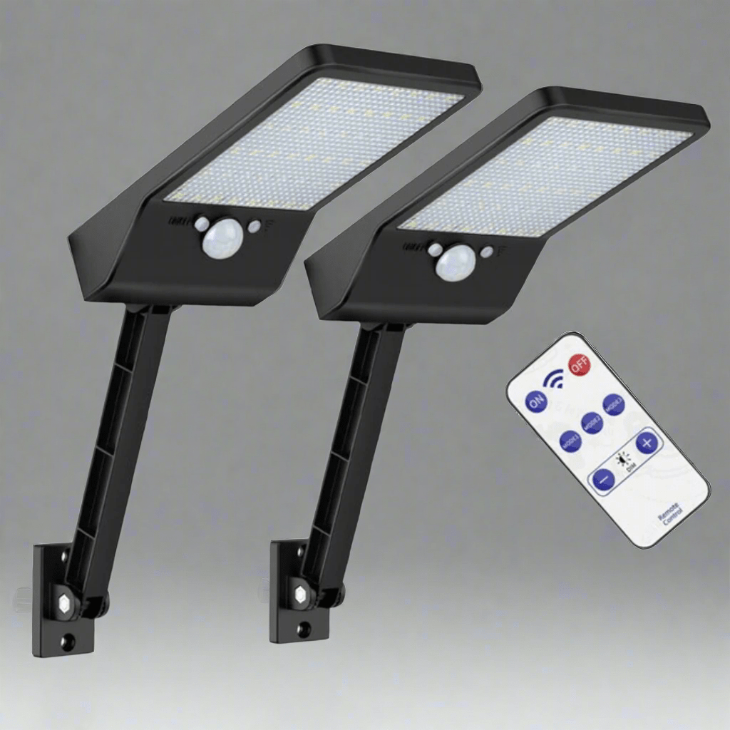 NovaGlow Solar Spotlight LED Outdoor Light With Motion Sensor And Remote | Temsk
