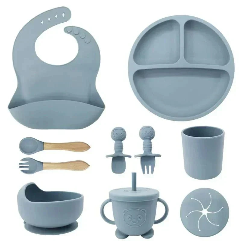BrightNest Baby Dining Set BPA Safe Child-Friendly For Toddlers | Temsk