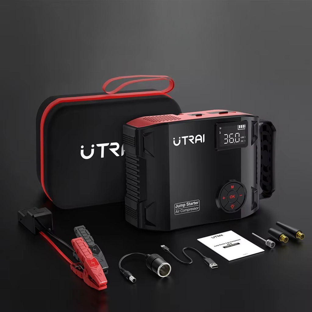 UTRAI 2000A Portable Jump Starter Pack With Power Bank | Temsk