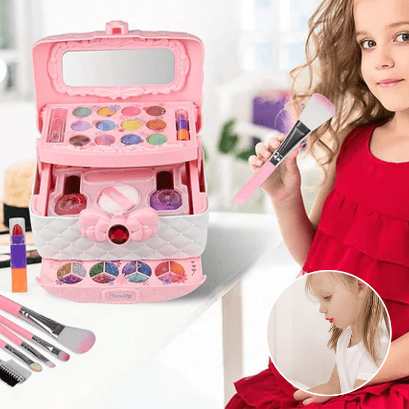 Radiant Kids Beauty Kit With Washable Makeup And Bag | Temsk
