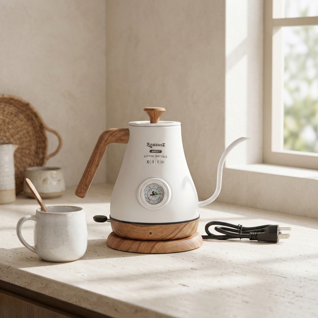 Stainless Steel Electric Kettle With Fast Boil Capability | Temsk