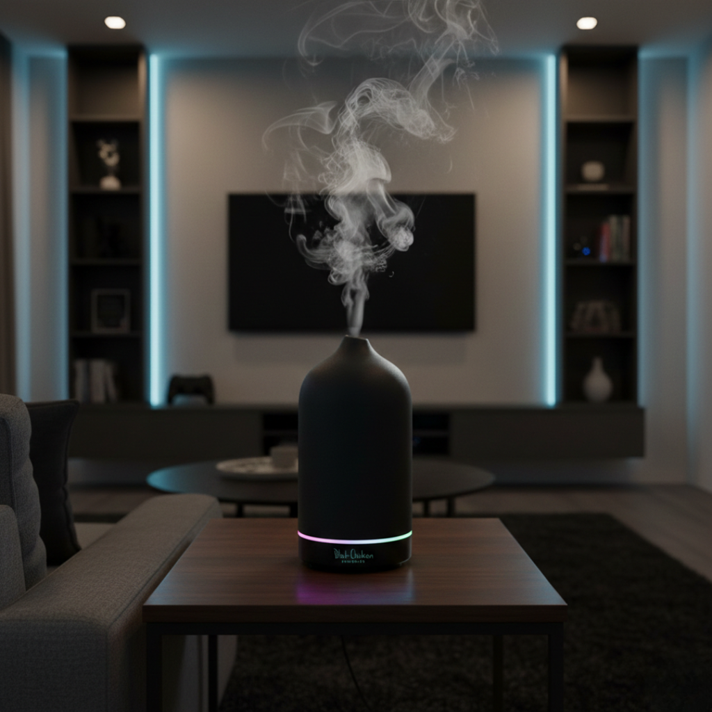 Skypipe compacte ultrasone diffuser voor essentiële oliën | Temsk