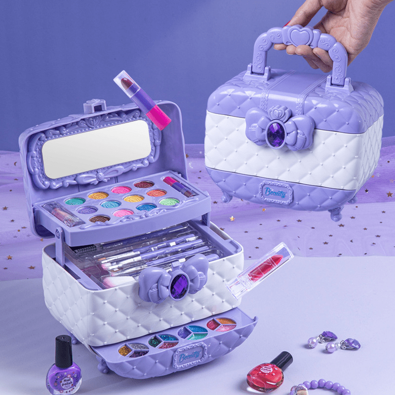 Radiant Kids Beauty Kit With Washable Makeup And Bag | Temsk