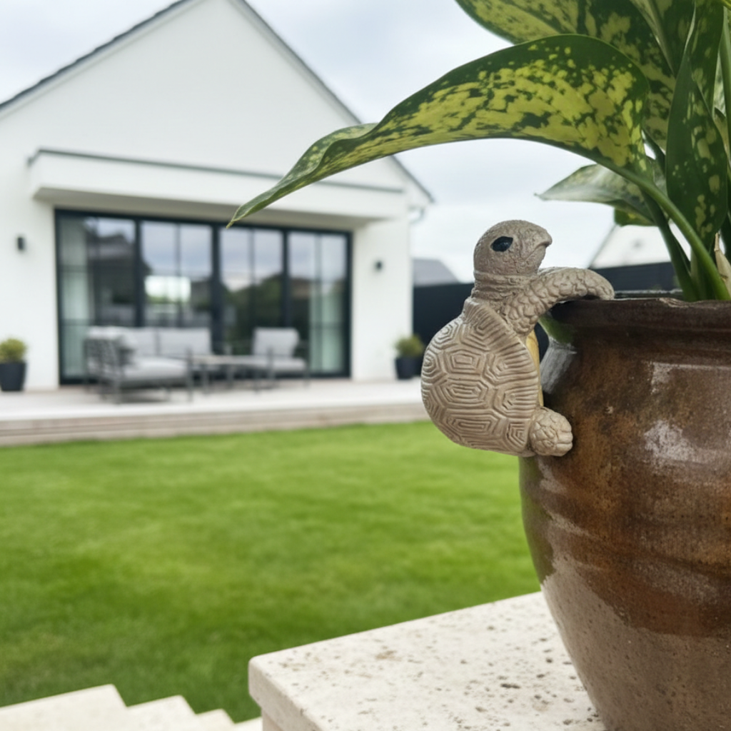 Hanging Turtle Resin Decor For Playful Plant Pots And Corners | Temsk