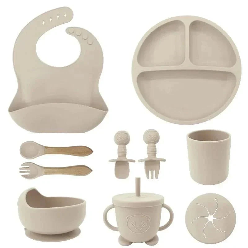 BrightNest Baby Dining Set BPA Safe Child-Friendly For Toddlers | Temsk