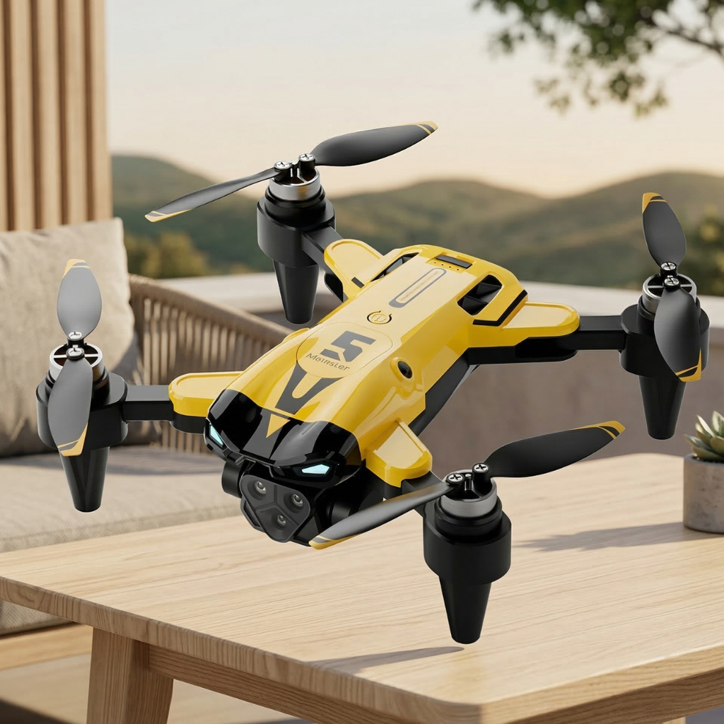 8K Drone With Triple Camera System For High Detail Aerial Imaging | Temsk
