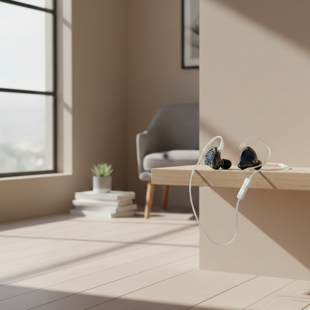 Auriculares Intra-auriculares de Alta Fidelidade para Audiófilos e Audição Diária | Temsk