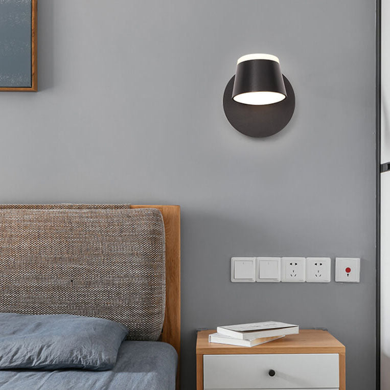 Aurora LED Wall Light With Rotating Cylinder Shade And 1/2/3 Flame Options | Temsk