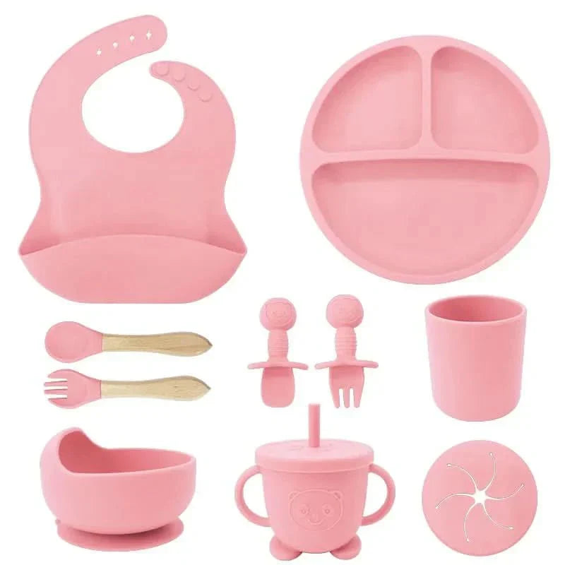 BrightNest Baby Dining Set BPA Safe Child-Friendly For Toddlers | Temsk