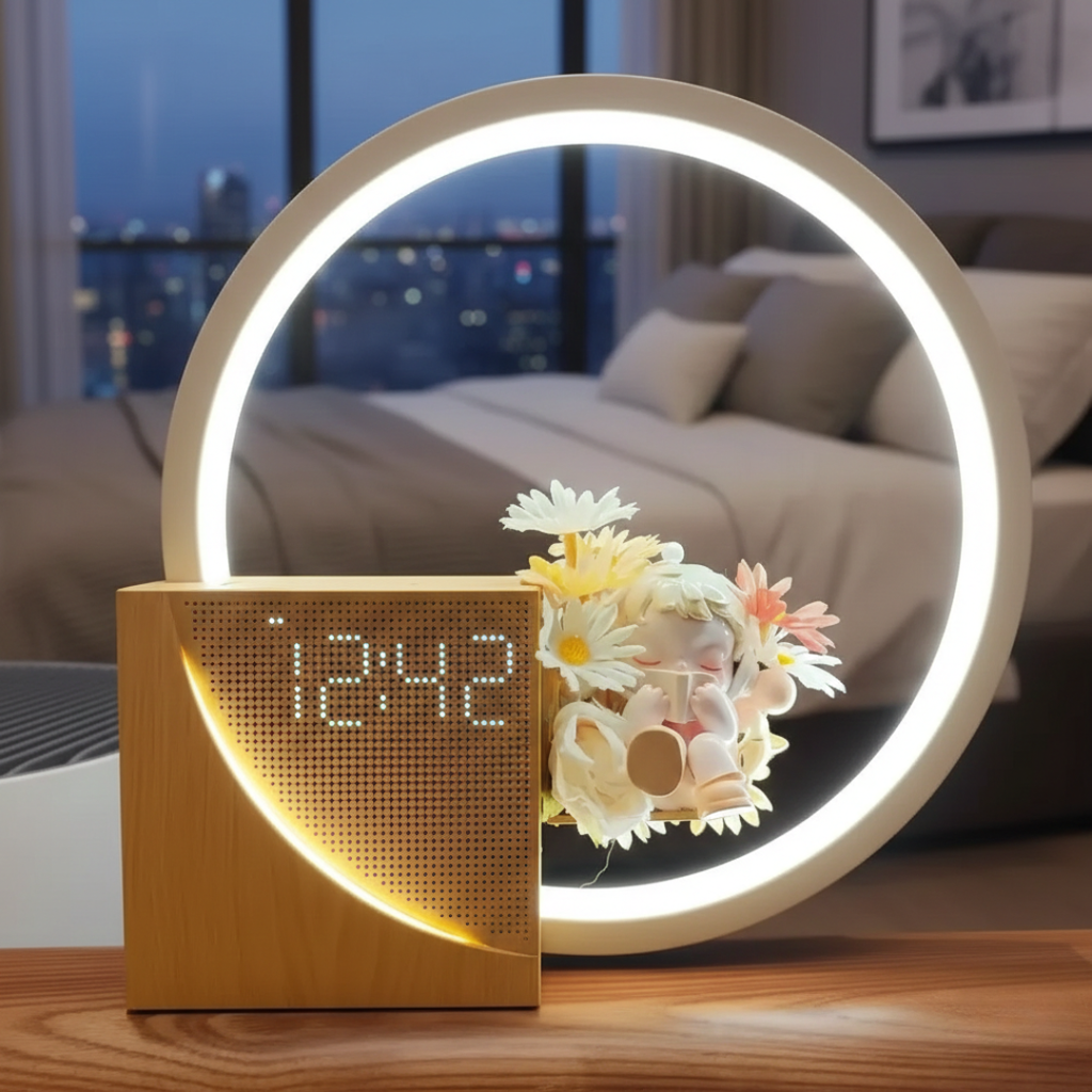 Touch Bedside Lamp With White Noise For Sleep In Bedroom | Temsk