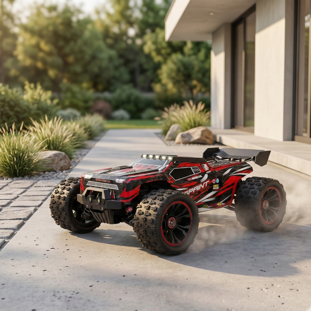 Brushless 1:16 Scale 4WD High-Speed RC Off-Road Racing Car Remote Control | Temsk