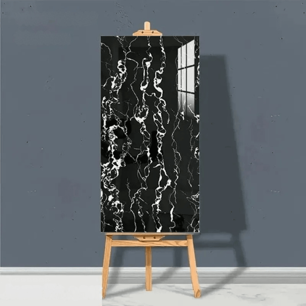 Marbello Elegant Self-Adhesive Marble PVC Floor Tiles | Temsk