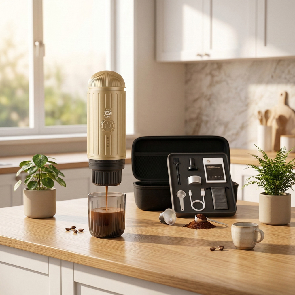 Travel Espresso Maker For Camping And Travel On The Go | Temsk