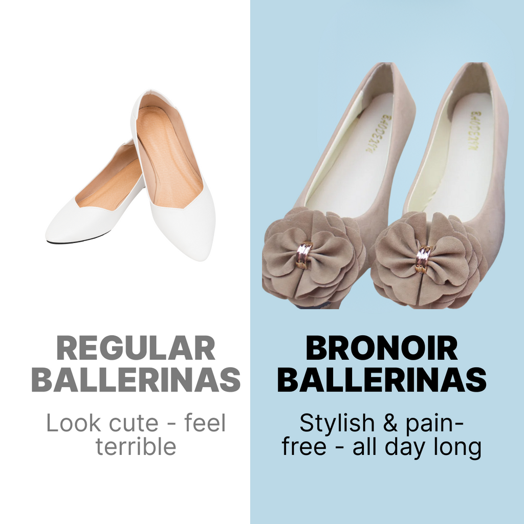 Temsk Nola Cozy - Elegant & Supportive Ballerinas for Daily Comfort