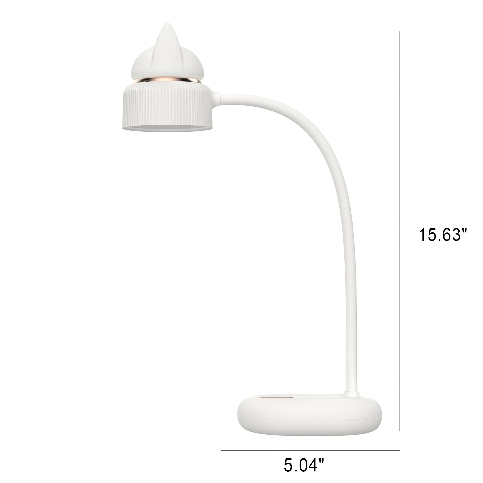 LED lampa LumaClip s klipem ve tvaru kočičích uší pro domácí kancelář a pohodlí očí | Temsk