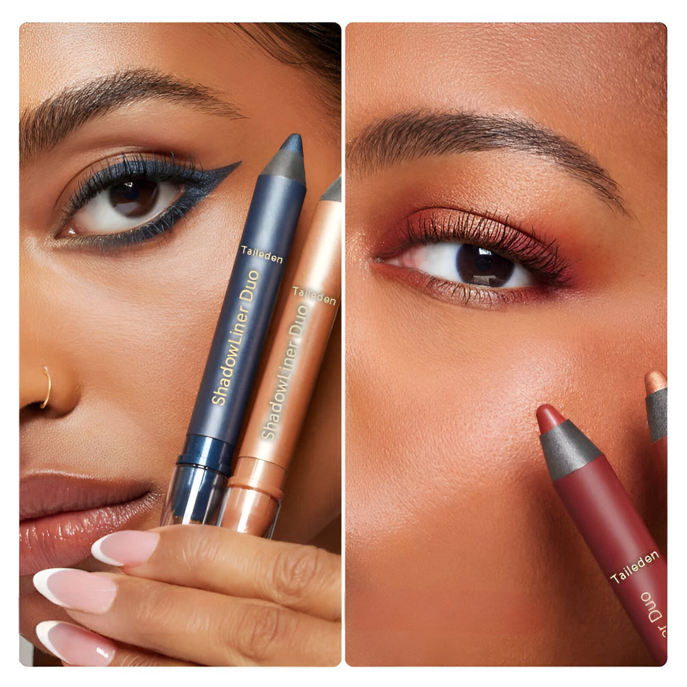 2-In-1 Eyeshadow And Eyeliner Cream Stick Duo For Versatile Color | Temsk